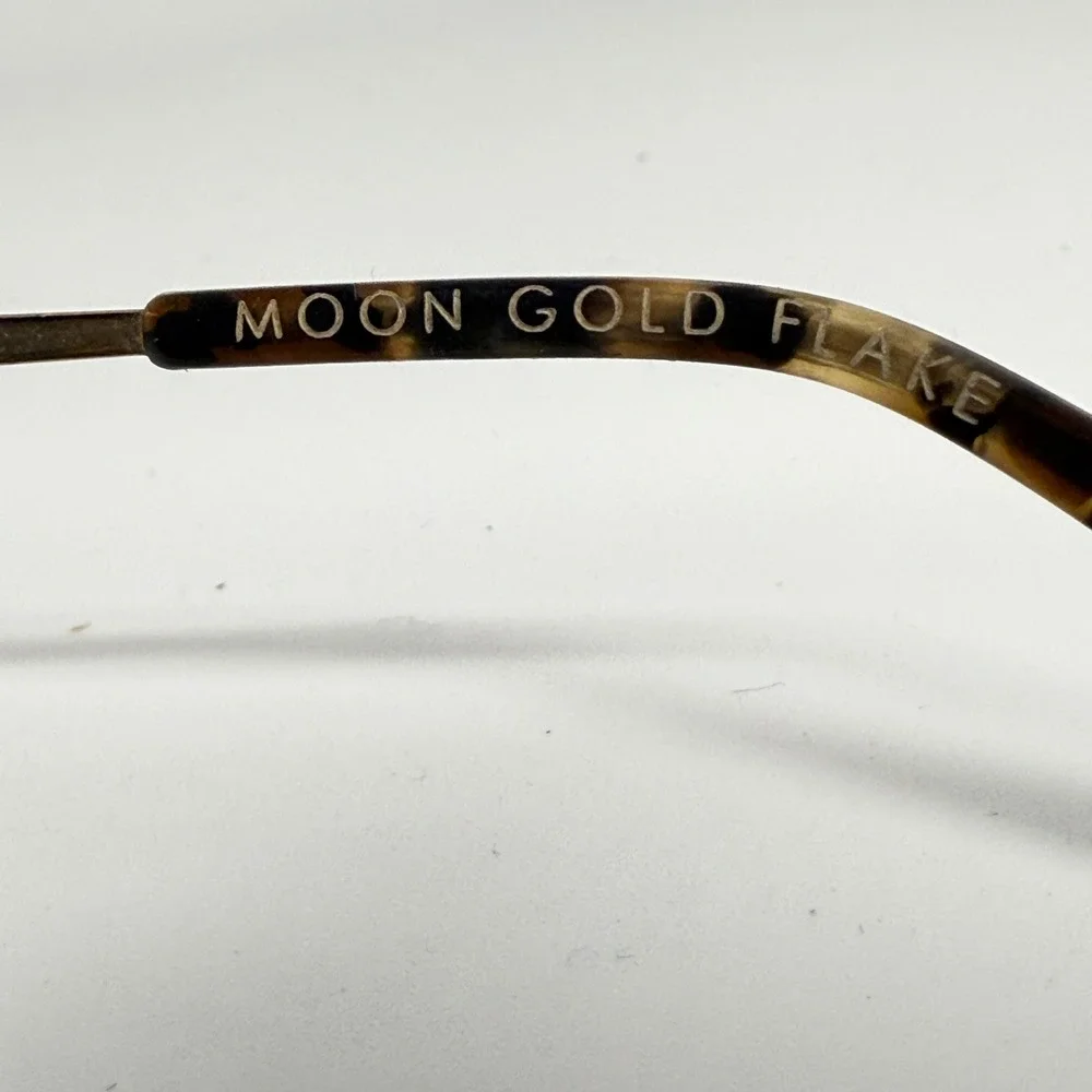 BonLook Moon Gold Flake Cat Eye Eyeglasses Frames 52/18/140‎ Tortoise Gold